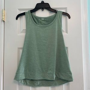 Sage Green Workout Tank Top